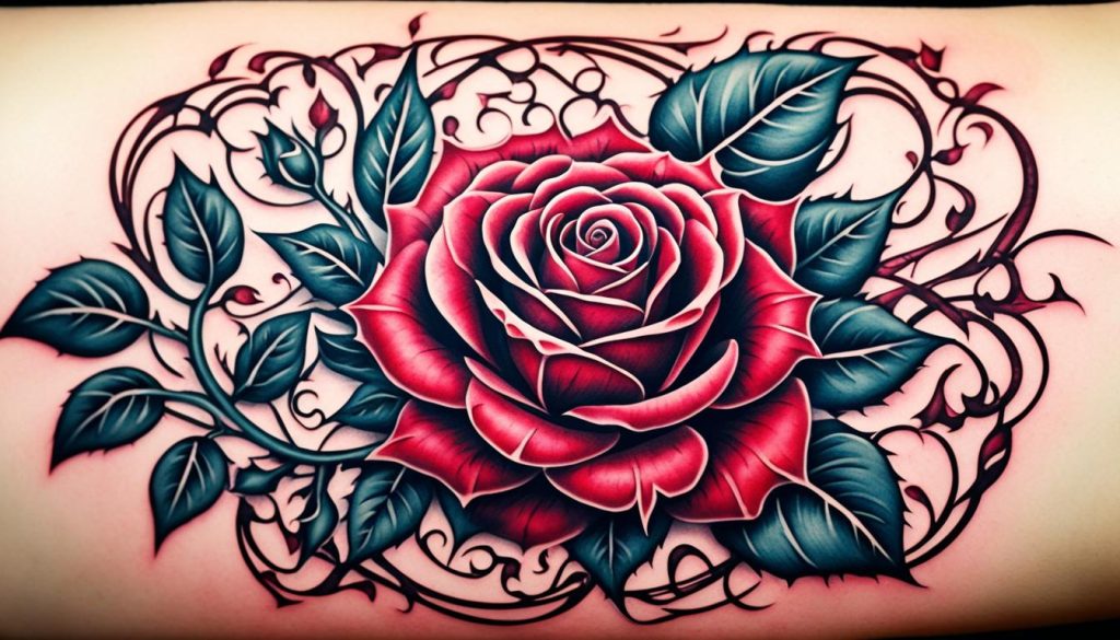 tatuaje rosa significado